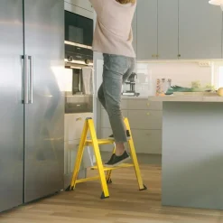 Wibe Stegpallar-Vikingstep MIDI Trappall, Vit