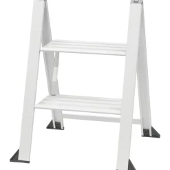 Wibe Stegpallar-Vikingstep MIDI Trappall, Vit