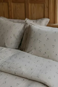 Barn Garbo & Friends Underlakan|Barnsängkläder-Viola Dra-På-Lakan Muslin, 160x200 cm