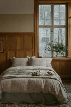 Garbo & Friends Påslakan-Viola Påslakan Dubbel Muslin, 220x220 cm