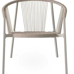 Vipp 712 Lagrasse Lounge Chair Outdoor, Warm Grey