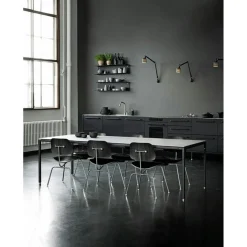 Vipp 972 Matbord Large 95x240 cm, Ljusgrå