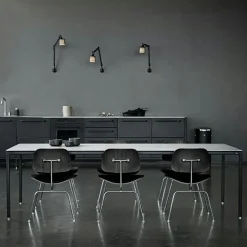 Vipp 972 Matbord Large 95x240 cm, Ljusgrå