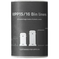 Vipp Papperskorgar & Pedalhinkar-17/18 Soppåse Till Pedalhink 8-pack, 30 L