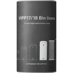 Vipp Papperskorgar & Pedalhinkar-17/18 Soppåse Till Pedalhink 8-pack, 30 L