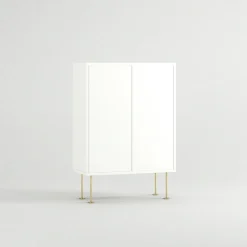 Vogue 64 Skåp, Lint / Svart