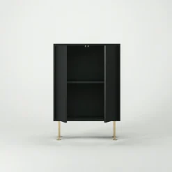 Vogue 64 Skåp, Lint / Svart