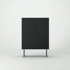 Vogue 64 Skåp, Lint / Svart