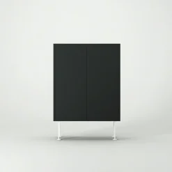 Vogue 64 Skåp, Lint / Svart