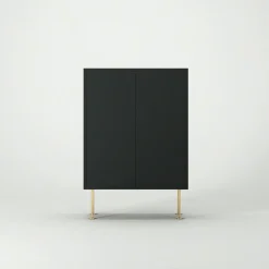 Vogue 64 Skåp, Lint / Svart