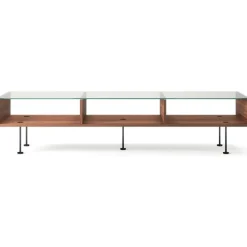 Decotique Soffbord-Vogue Soffbord 45x165 cm, Mörk Ek / Svart