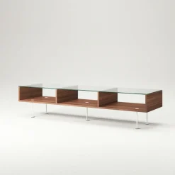 Decotique Soffbord-Vogue Soffbord 45x165 cm, Mörk Ek / Svart