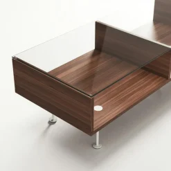 Decotique Soffbord-Vogue Soffbord 45x165 cm, Mörk Ek / Svart