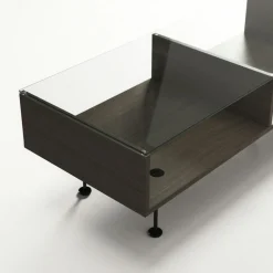 Decotique Soffbord-Vogue Soffbord 45x165 cm, Mörk Ek / Svart