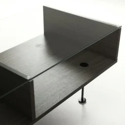 Decotique Soffbord-Vogue Soffbord 45x165 cm, Mörk Ek / Svart