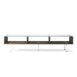 Decotique Soffbord-Vogue Soffbord 45x165 cm, Mörk Ek / Svart