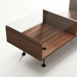 Decotique Soffbord-Vogue Soffbord 45x165 cm, Mörk Ek / Svart