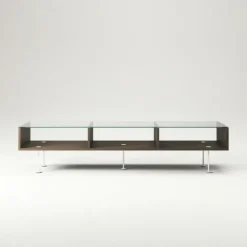 Decotique Soffbord-Vogue Soffbord 45x165 cm, Mörk Ek / Svart