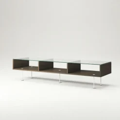 Decotique Soffbord-Vogue Soffbord 45x165 cm, Mörk Ek / Svart