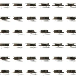 Decotique Soffbord-Vogue Soffbord 70x70 cm, Valnöt / Mässing