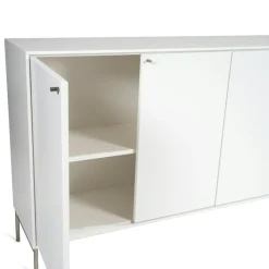 Mavis Sidobord & Avlastningsbord-Volt Skänk, Beige/Svart