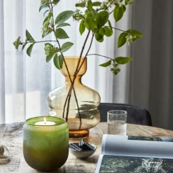 Värmeljushållare, Dess, Brun Ljuslykta Brun