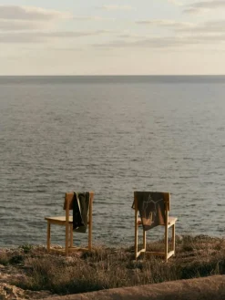 Ferm Living Kökshanddukar-Vuelo Kökshandduk 50x70 cm, Sugar Kelp / Off-white