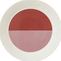 Vuokko Tallrik 21 cm, Rosa/Röd