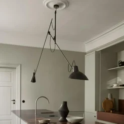 Astep Pendellampor-VV Cinquanta Taklampa, Blå / Gul