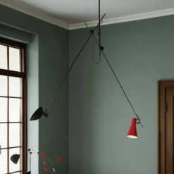 Astep Pendellampor-VV Cinquanta Taklampa, Blå / Gul