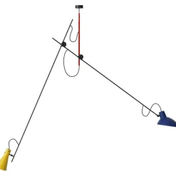 Astep Pendellampor-VV Cinquanta Taklampa, Blå / Gul