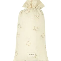 Nobodinoz Påslakan-Wabi Sabi Bäddset 100x140 cm + 45x40 cm, Brown Hoshi Birds