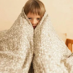 Wabi Sabi Singel Påslakan 150X200 cm, Brown Hoshi Birds