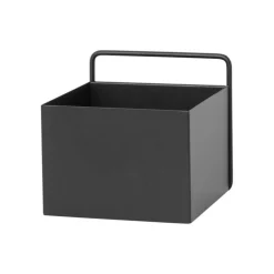 Wall Box Square, Svart
