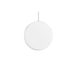 Wall Mirror Spegel, 70 cm, Vit