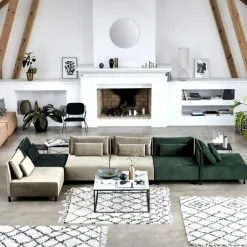 House Doctor Väggspeglar-Walls Spegel Ø50 cm, Grå