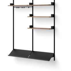 New Works Modulära Hyllsystem-Wardrobe 3 Hylla, Vit