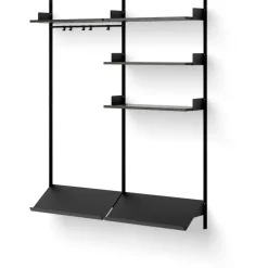 New Works Modulära Hyllsystem-Wardrobe 3 Hylla, Vit