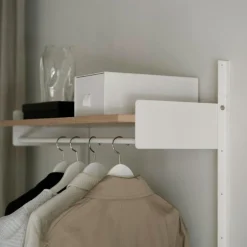 New Works Modulära Hyllsystem-Wardrobe 1 Hylla, Vit