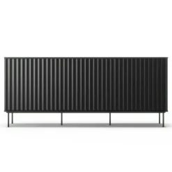 Decotique Skänkar & Sideboards-Wave Skänk 3D, Antracit
