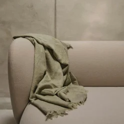 Ferm Living Plädar & Filtar-Weaver Pläd 120x170 cm, Grey Green