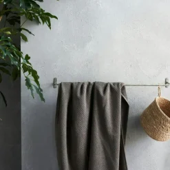 Welo Handduksstång, Brushed Silver