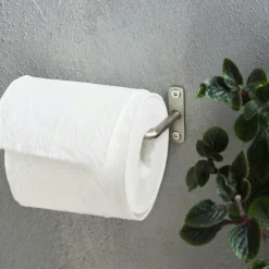 House Doctor Toalettrullehållare-Welo Toalettrullehållare, Brushed Silver