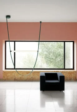 Flos Pendellampor-Wireline Pendel, Forest Green