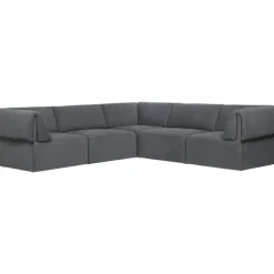 GUBI Fotpallar|Modulsoffor-Wonder Soffa 3-S Schäslong, 1294/096 LC