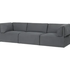 GUBI Fotpallar|Modulsoffor-Wonder Soffa 3-S Schäslong, 1294/096 LC