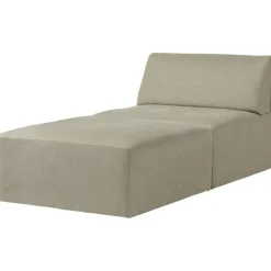 Wonder Soffa 3-S Schäslong PG2, Bel Lino G077/13 FC