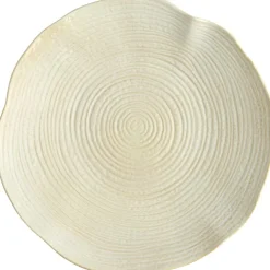 Wood Fat 39 cm, Cream