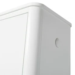 Barn Oliver Furniture Klädförvaring Barn-Wood Garderob med 2 Dörrar, Vit