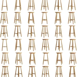 Wood H23 Barpall, Grågrön